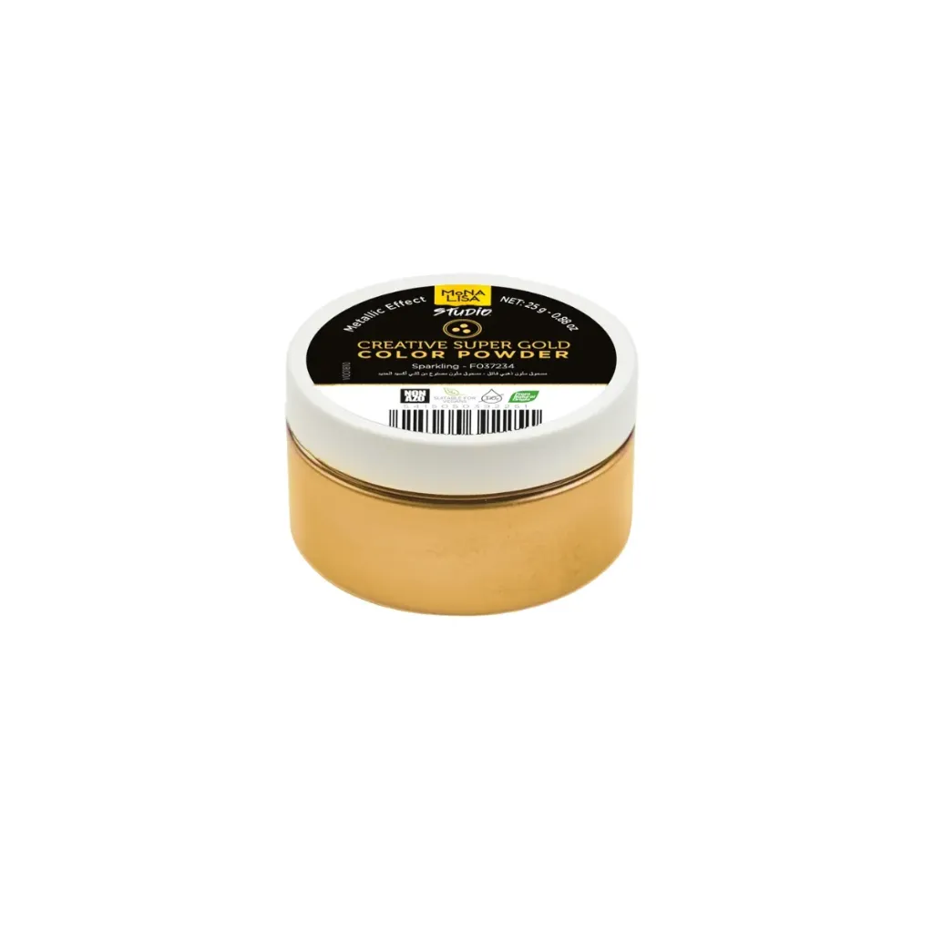 [F037234] Poudre créative Mona Lisa, or, 25g