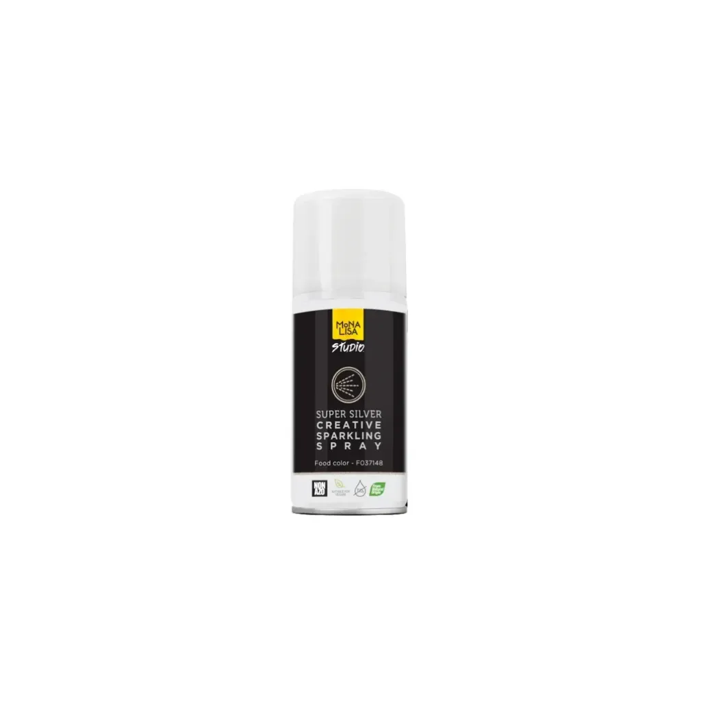 [F037148] Spray créatif Mona Lisa, argenté, 150ml