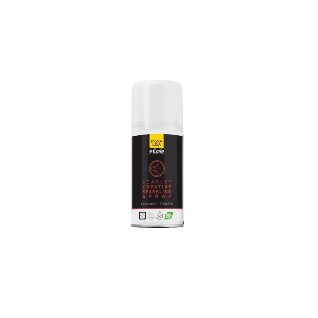 [F006674] Spray créatif Mona Lisa, rouge écarlate, 150ml