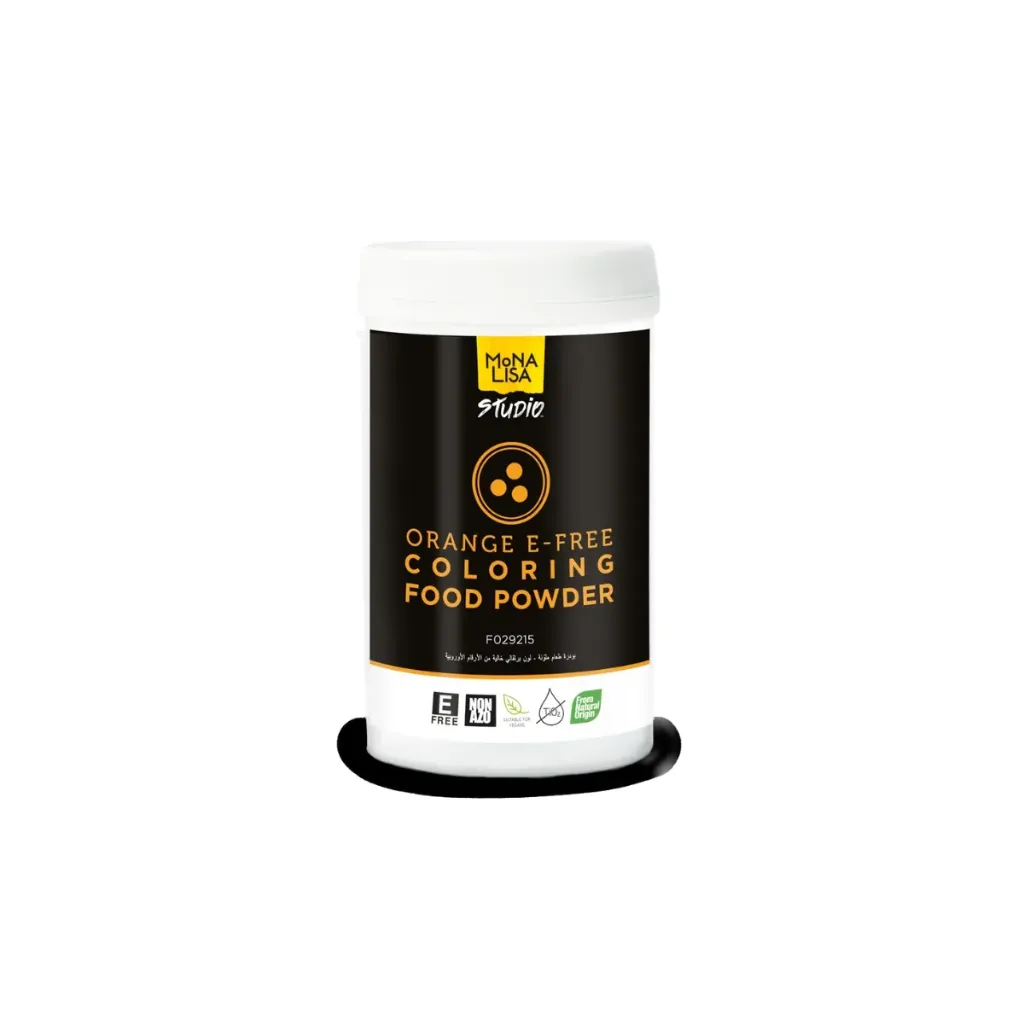 [F029215] Colorant en poudre Mona Lisa, E-FREE, orange, 100g