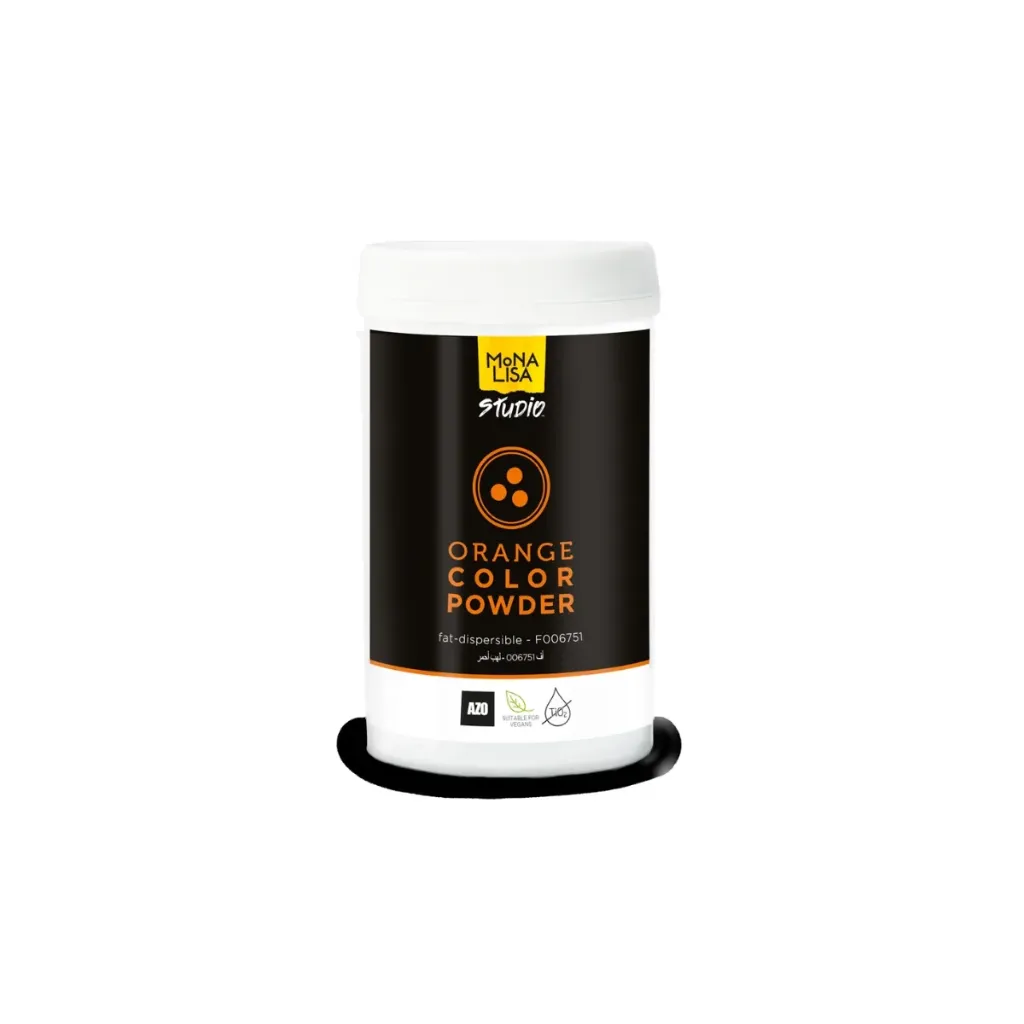 [F006751] Colorant en poudre Mona Lisa, orange, 100g