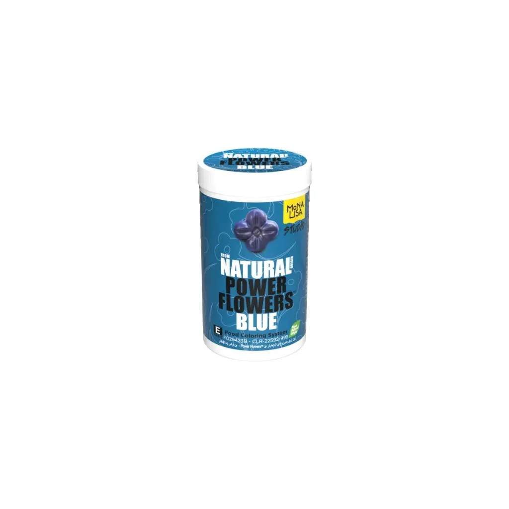 [F029423B] Colorant Power Flowers, E-Free, origine naturelle, bleu, 50g