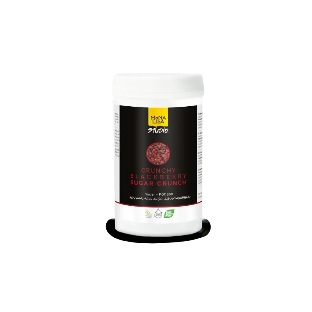 [F011868B] Sucre crunch Mûre, 350g