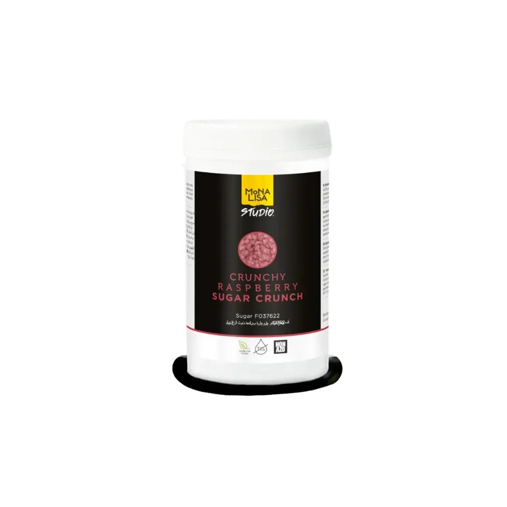 [F037622] Sucre crunch framboise, 350g