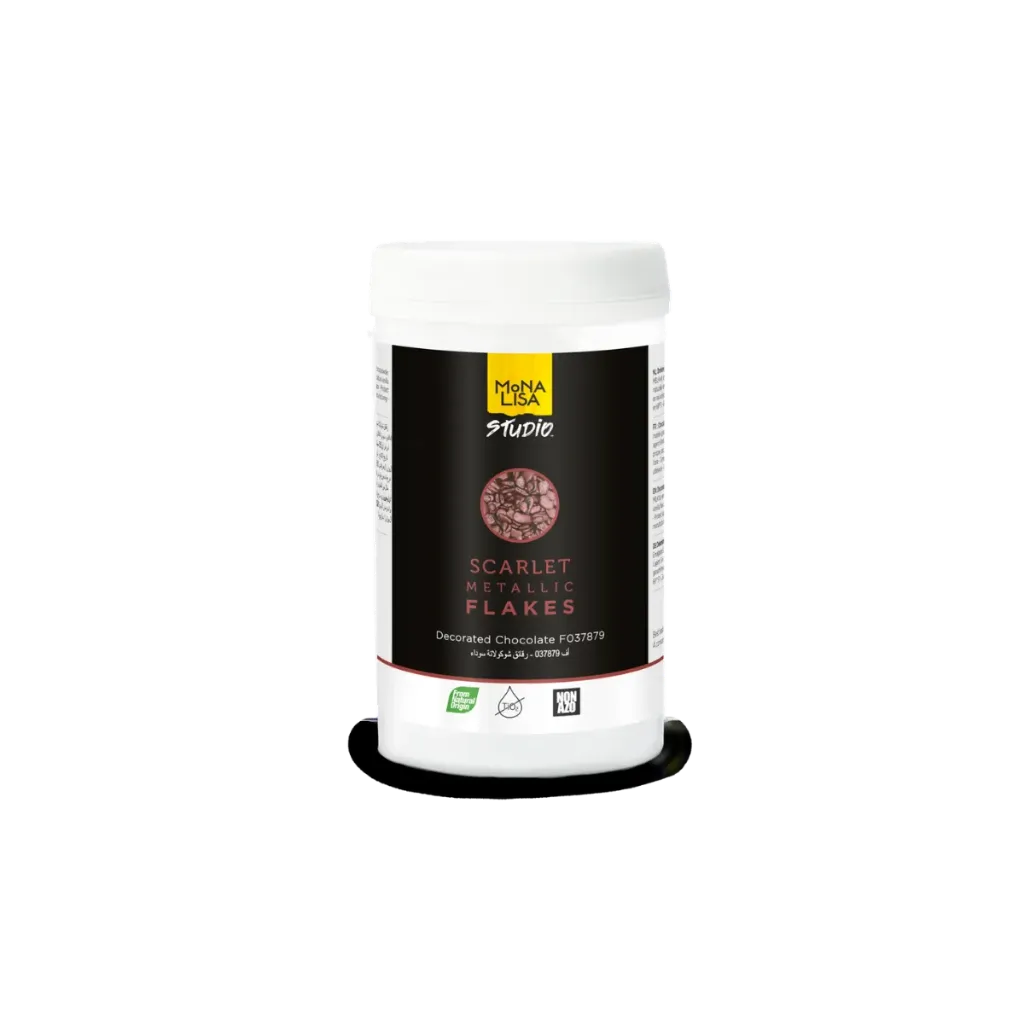 [F037879] Chocrocks métallique rouge écarlate, 350g